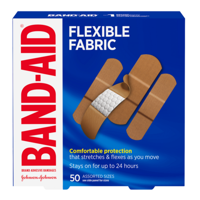 Band-Aid Flexible Fabric Assorted Family Pack