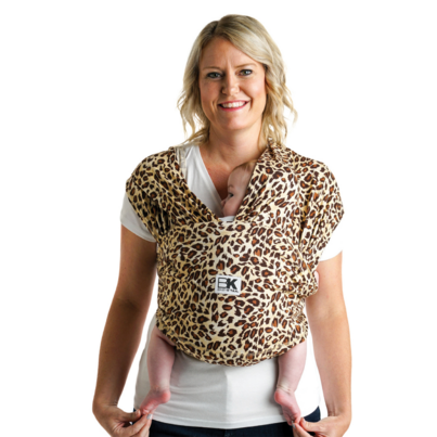 Baby K'tan Pre-Wrapped Ready To Wear Baby Carrier Leopard Love