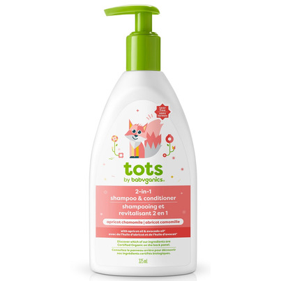 Tots By Babyganics 2-in-1 Shampoo And Conditioner