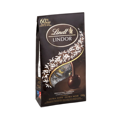 Lindt Lindor 60% Cacao Dark Chocolate Truffles