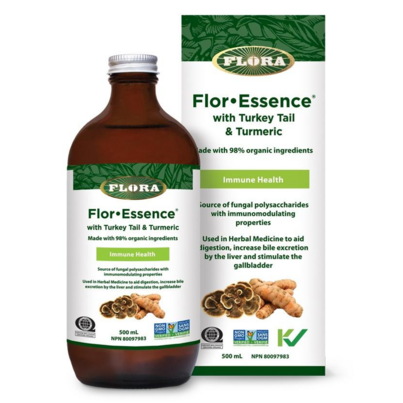Flora Flor Essence With Turkey Tail & Turmeric