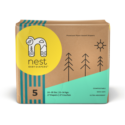 Nest Baby Diapers Sustainable Plant Based