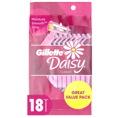 Gillette Daisy Classic Disposable Razors Value Pack