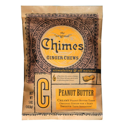 Chimes Peanut Butter Ginger Chews Bag