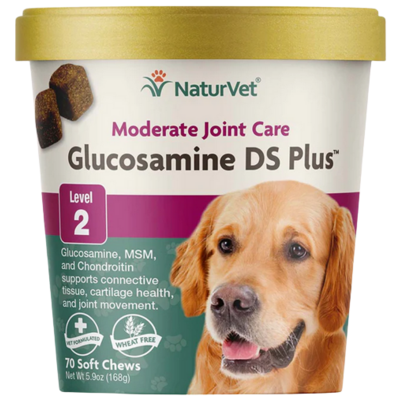 Naturvet Glucosamine DS Moderate Care Soft Chews