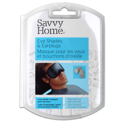 Savvy Home Eye Shades & Ear Plugs