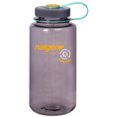 Nalgene Sustain Water Bottle Wide Mouth Aubergine