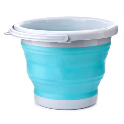 Kikkerland Collapsible Bucket Aqua