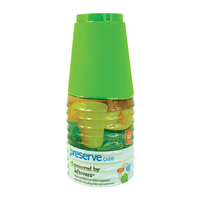 Preserve On The Go Cups Apple Green