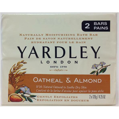 Yardley Oatmeal & Almond Naturally Moisturizing Botanical Soap