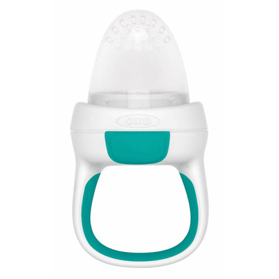 OXO Tot Silicone Teething Feeder Teal