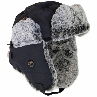Calikids Aviator Hat Ultimate Cold Protection Black