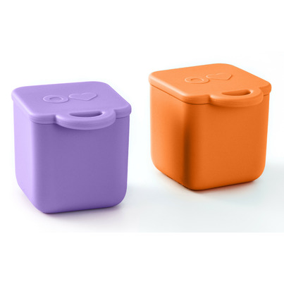 OmieLife OmieDip Container Purple & Orange