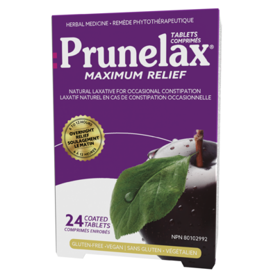 Prunelax Maximum Relief Natural Laxative Tablets