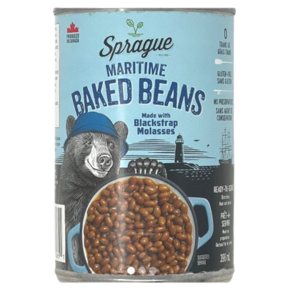 Sprague Maritime Baked Beans With Blackstrap Molasses