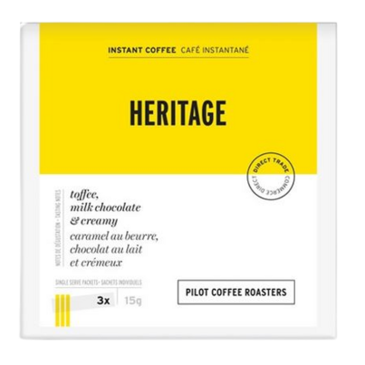 Pilot Coffee Roasters 3 Pack Heritage Instant Coffee