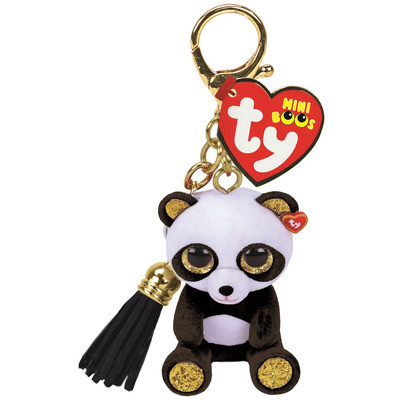 Ty Mini Boos Clip Chi Balck & White Panda