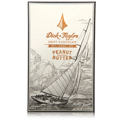 Dick Taylor Craft Chocolate 55% Dark With Peanut Butter