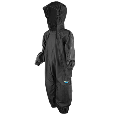 Splashy Rainpals One Piece Rainsuit Black