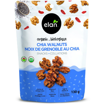 Elan Organic Chia Walnuts
