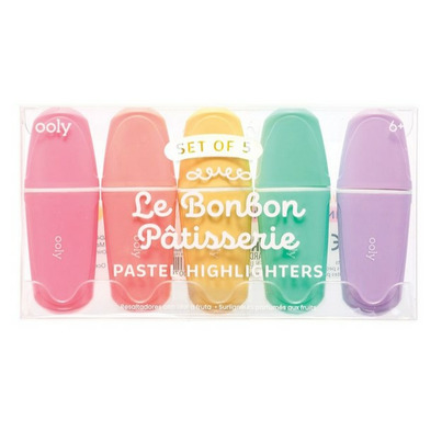 OOLY Le BonBon Patisserie Set Of 5 Pastel Highlighters