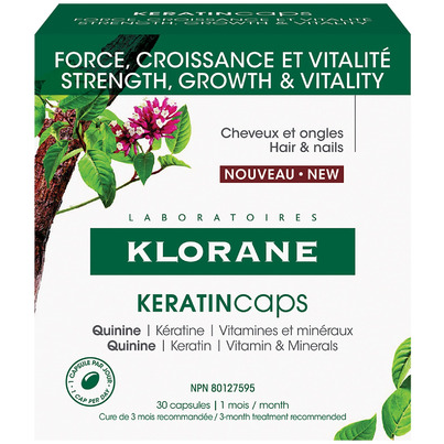 Klorane KeratinCaps Strength & Vitality With Organic Quinine