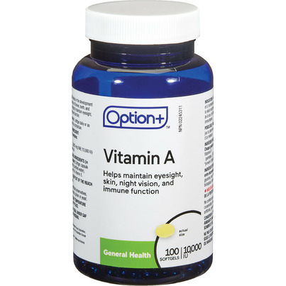 Option+ Vitamin A 10,000IU
