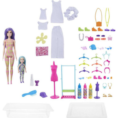 Barbie Colour Reveal Tie Dye Fashion Maker