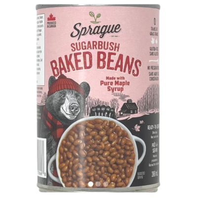 Sprague Sugarbush Baked Beans With Pure Maple Syrup