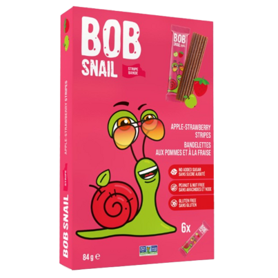 Bob Snail Fruit Sticks Apple Strawberry