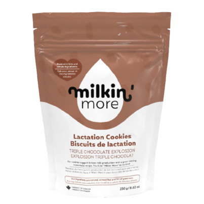Milkin' More Lactation Cookies Triple Chocolate Explosion