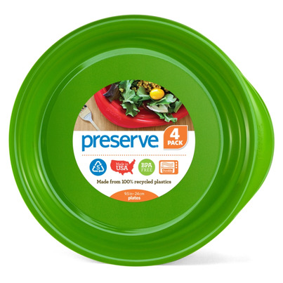Preserve Everyday Plates Apple Green