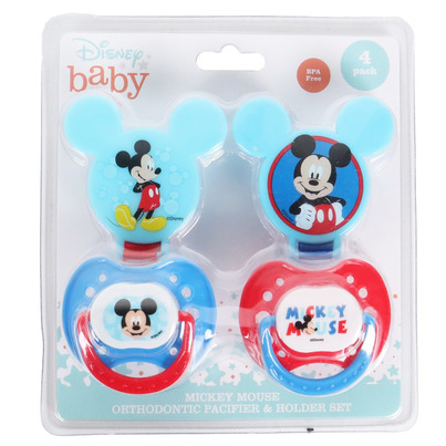 Danawares Mickey Mouse Pacifiers With Clips