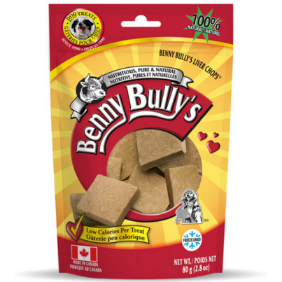 Benny Bully's Dog Treats Liver Chops