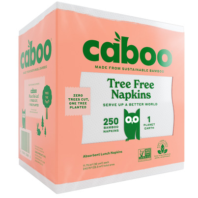 Caboo Bamboo Paper Table Napkins