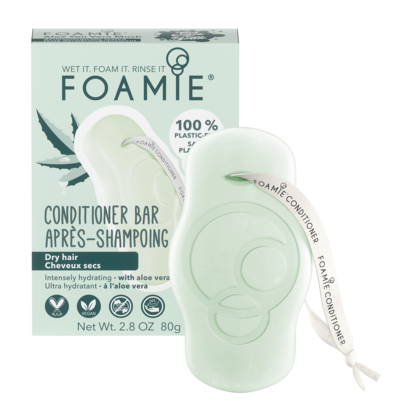 Foamie Aloe Conditioner Bar Dry Hair