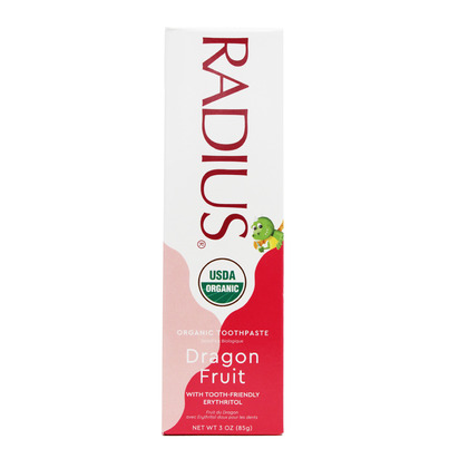 Radius USDA Organic Dragon Fruit Kids Gel Toothpaste