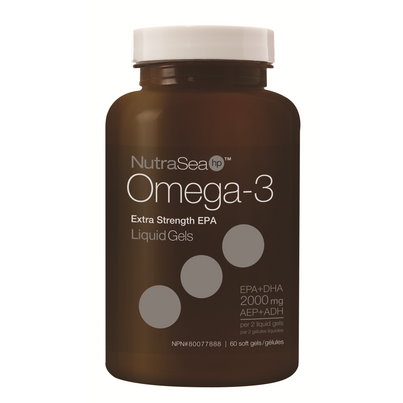 NutraSea Hp Omega-3 Extra-Strength EPA Liquid Gels