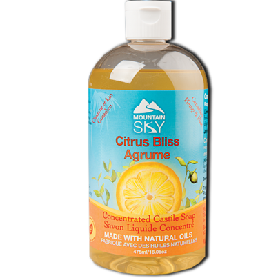 Mountain Sky Citrus-Bliss Castile Liquid Soap