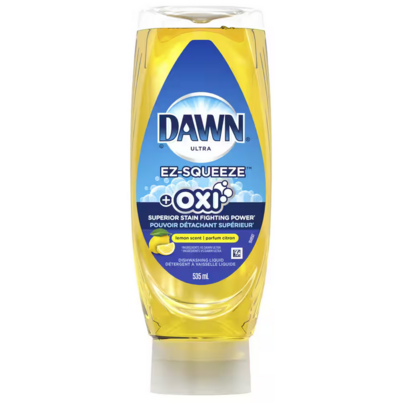 Dawn EZ Squeeze Dish Soap Lemon + Oxi