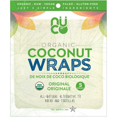 Nuco Organic Coconut Wraps Original