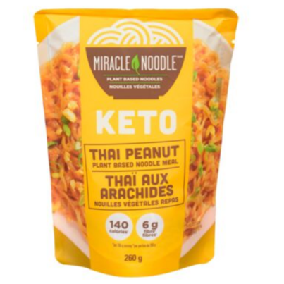Miracle Noodle Keto Meal Thai Peanut