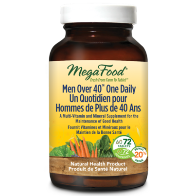 MegaFood Men Over 40 One Daily Multi-Vitamin
