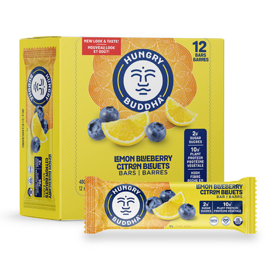 Hungry Buddha Keto Bars Lemon Blueberry Case