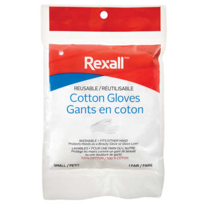 Rexall Cotton Gloves Small