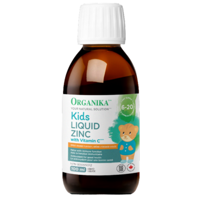Organika Kids Liquid Zinc With Vitamin C