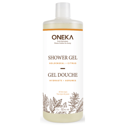 Oneka Goldenseal & Citrus Shower Gel Large