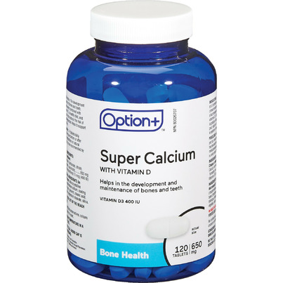 Option+ Super Calcium With Vitamin D