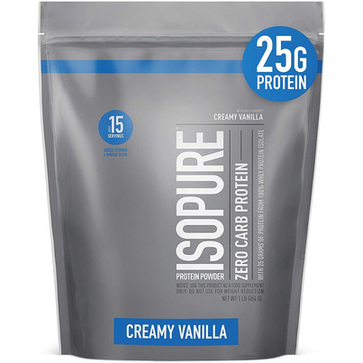 Isopure Powder 100% Whey Protein Isolate Creamy Vanilla