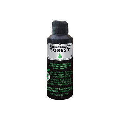 Herban Cowboy Dry Deodorant And Body Spray Forest